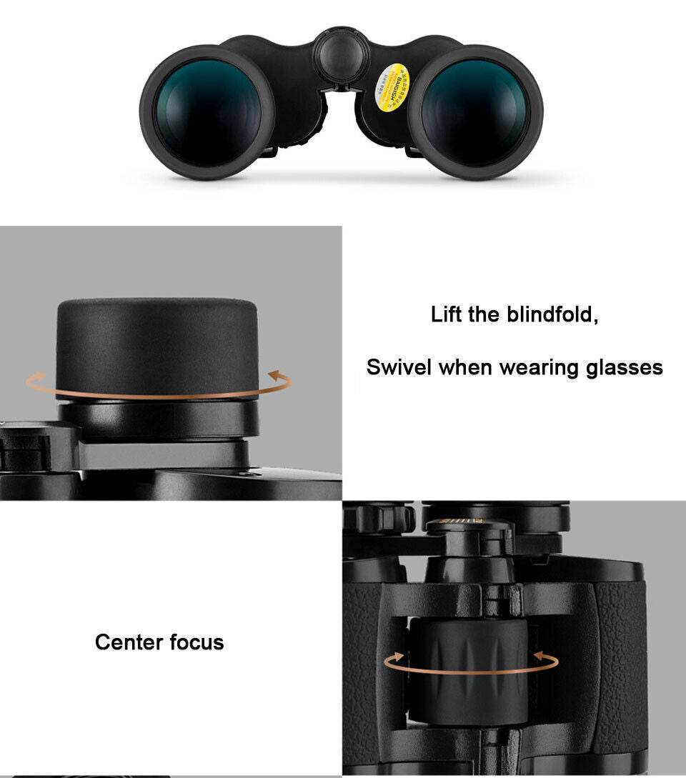 Baigish 10x40 Binoculars – High-Powered, HD Vision, Multi-Coated Lens for Outdoor & General Use