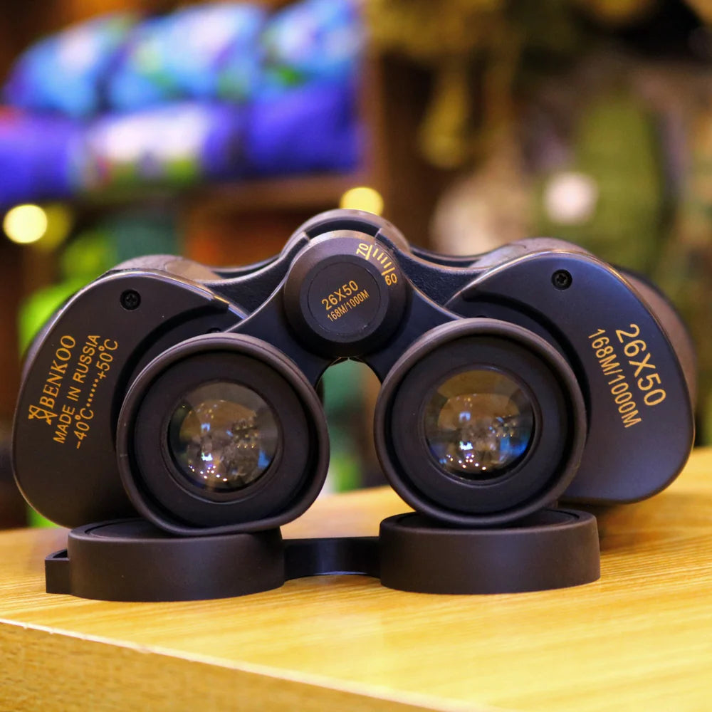 Benkoo 26x50 High-Power Binoculars – BAK4 Prism, FMC Lens, Waterproof for Bird Watching, Hunting & Outdoor Adventures