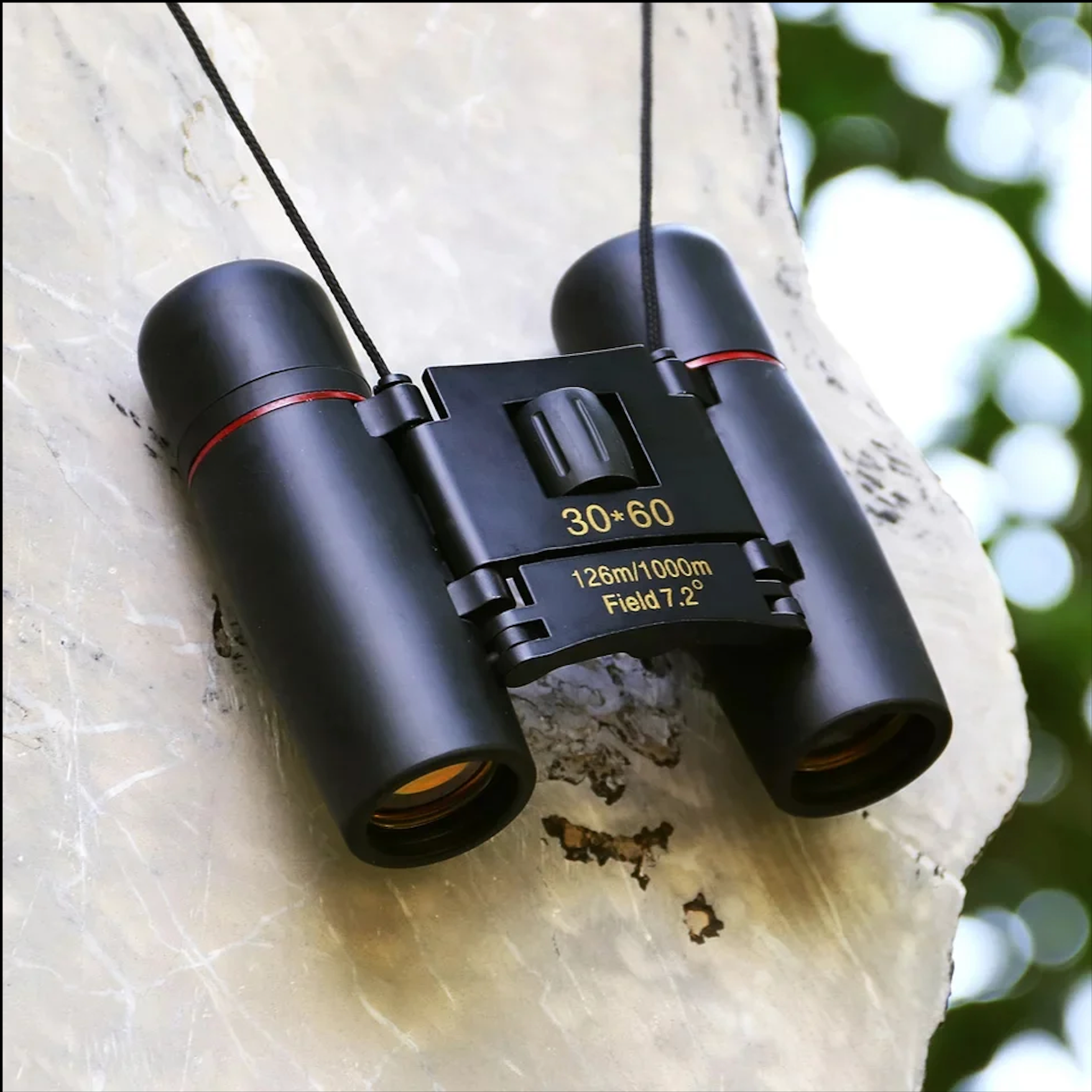 30x60 High Power Binoculars – Compact, BAK4 Prism, Low-Light Vision for Bird Watching, Hunting & Outdoor Sports